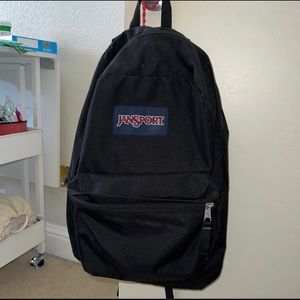 Black jansport backpack
